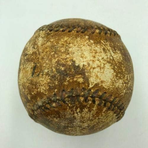 George Sisler 1922 Egyetlen Aláírt Játék Használt American League Baseball SZÖVETSÉG COA - MLB Baseball Játék, Használt