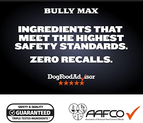 Bully Max Nagy Teljesítményű Super Premium kutyaeledel (15 lbs.)