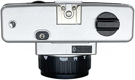 Holga 135BC 35 mm-es Hajlított Sarkok Filmes Fényképezőgép - Ezüst/Fekete + Ilford HP5 Plus Fekete-Fehér Nyomtatás Film 35 mm-es 24
