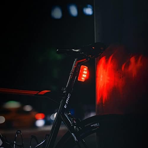 RAVEMEN TR100 Kerékpár hátsó Lámpa 100 Lumen Újratölthető Kerékpár Hátsó Biztonsági Fény Nappali Lovaglás