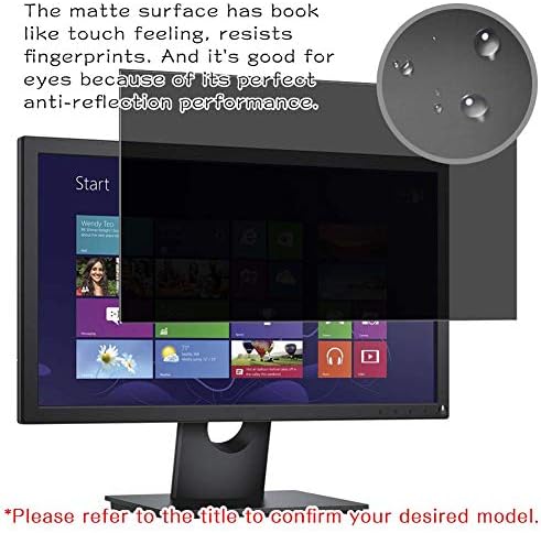 Synvy Adatvédelmi képernyővédő fólia, Kompatibilis Dell UltraSharp U2410 / U2410F 24 Monitoron, Anti Kém Film Védők [Nem Edzett