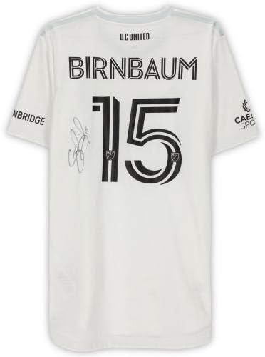 Steven Birnbaum d. c. Egyesült Dedikált Match-Használt Fehér 15 Jersey a 2020-as MLS-Szezon - Dedikált Foci Mezek