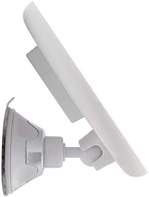 Zadro LED Égő 10X-es Nagyítás Z'Swivel Hatalom tapadókorong Hiúság Fali Szépség Smink Tükör, Fehér
