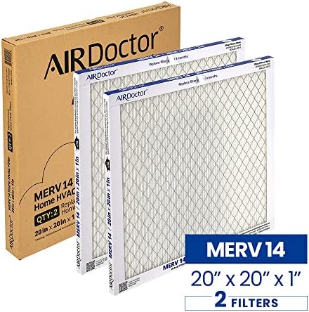 AirDoctor MERV 14 HVAC Hajtogatott Szűrő Elérhető a 6-os Méretben. Eltávolítja 96% - a Szennyező anyagok 1-3 Mikron Méretű. Eltávolítja