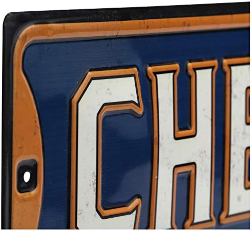 Open Road Márka Chevy Teherautó Dombornyomott Fém Tábla - Vintage Chevrolet Jele, a Garázsban, vagy a Férfi Barlang
