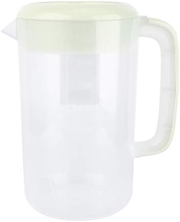 Hemoton 1 Gallon (4000ML) Műanyag Kancsó Jeges Tea Kancsó Fedővel, majd Kezelni hőálló Forró Hideg vizes Kancsó Kancsó Víz vizeskancsó