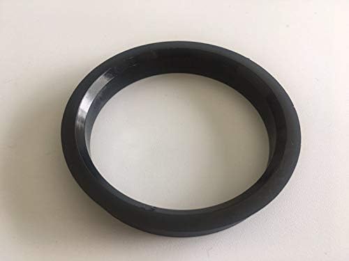 NB-AERO (Pack 4) Polycarbon Hub Központú Gyűrűk 66.7 mm OD, hogy 60.1 mm ID | Hubcentric Középső Gyűrű Illik 60.1 mm Jármű Hub