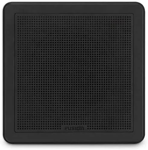 Garmin Fusion® FM Sorozat Tengeri Hangszórók, 7.7 200 Wattos süllyeszthető Négyzetméter Fekete, Egy Márka