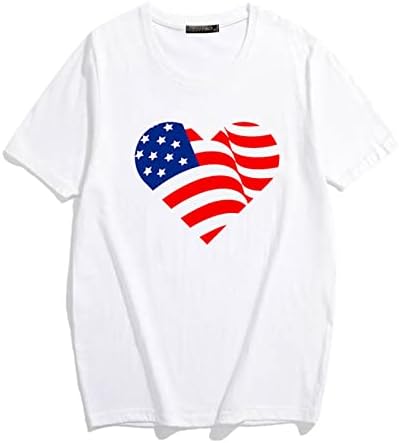 Hosszú Ujjú Nő Pólók Amerikai Zászlós Póló Női Tank Maximum Hazafias Tshirt USA Zászló Séta póló Női
