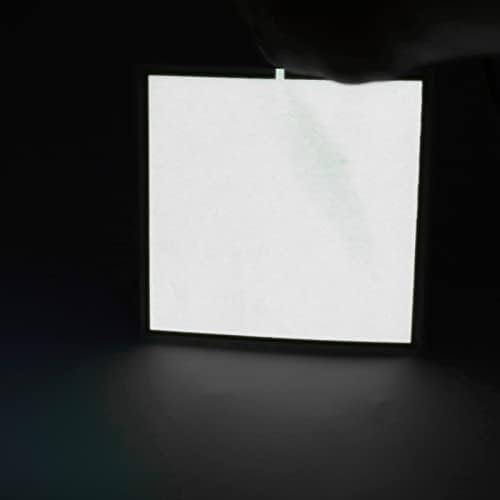 Ygmylandbb EL Panel Elektrolumineszcens Fény Lap Háttérvilágítás Dekoráció Lámpa Neon Lap 10 cm x 10 cm (3.93 x 3.93) ON/Lassú