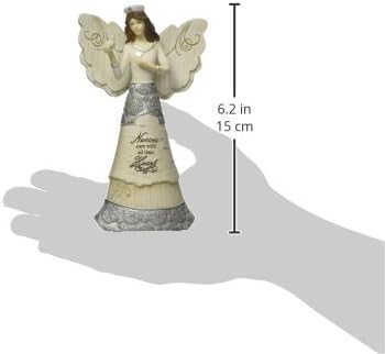 Elemek Nővér Angyal Figura által Pavilon, 6 Hüvelykes, Üzem Galamb, Felirat Nővér Érdekel A Szív