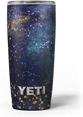 Design Skinz Kavargó Többszínű Csillag Robbanás - Bőr Matrica Vinil-Wrap Készlet Kompatibilis A Yeti Rambler Hűvösebb Pohár Csésze