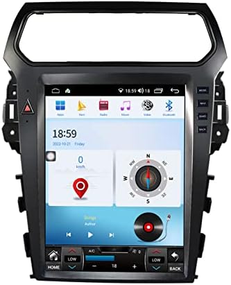 Autórádió Hifi GPS Navigáció Ford Explorer 2011-2019 Rádió Android Auto Autó Játszani 12.1 Hüvelykes Képernyő Függőleges Tesla Stílus