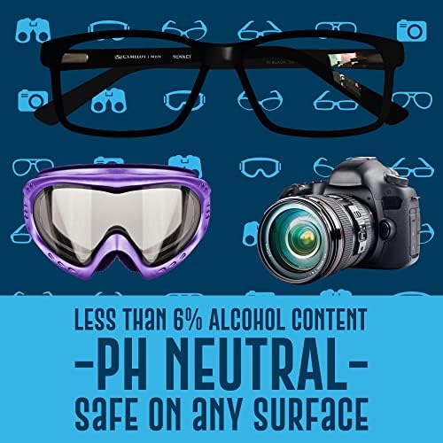 ULTRA VILÁGOSSÁG Szemüveg Lencse Tisztító Törlőkendő 210-Pack, Nedves Kendő, Szemüveg, Telefon, & Elektronikus Képernyő, Optikai Felületek,