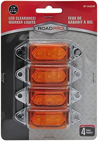 RoadPro RP-1445A/4P Alacsony Profil Lezárt LED Helyzetjelző Lámpa - 4 Pack