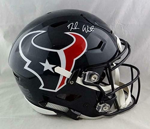 Deshaun Watson Dedikált Houston Texans F/S SpeedFlex Sisak-SZÖVETSÉG W Auth *Fehér - Dedikált NFL Sisak