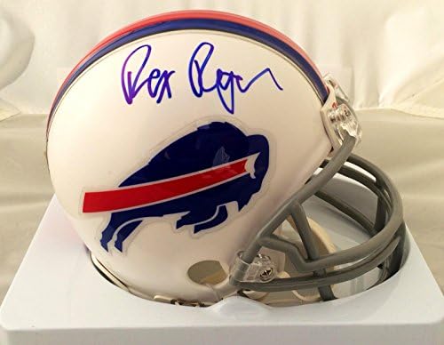 Rex Ryan Aláírt Buffalo Bills Mini Sisak SZÖVETSÉG - Dedikált NFL Mini Sisak