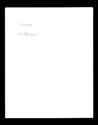 Harmon Killebrew PSA DNS-Coa Kézzel Aláírt 8x10 Fotó Autogramot