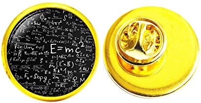 Matematikai Pin, Matematikai Képletek, a Kvantum Fizika, Tudomány, Ékszerek, Fizika Ékszerek, Matematikai Egyenlet, Ékszerek