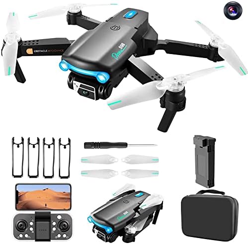ZOTTEL Drón, Egyetlen Kamera, HD minőségű Újratölthető Akkumulátort, hordtáska, RC Quadcopter Helikopter a Gyerekek, mind a Felnőttek,