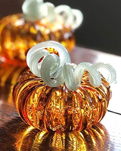 MARIPOSA Amber Üveg Közepes Sütőtök (7501A)
