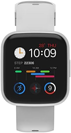 Intelligens Karóra - telefonál Smartwatch iOS, Android, Négyzet Képernyő 1.54 Hüvelyk Kis Bluetooth Hívás Zene Lejátszás Lépés Gróf
