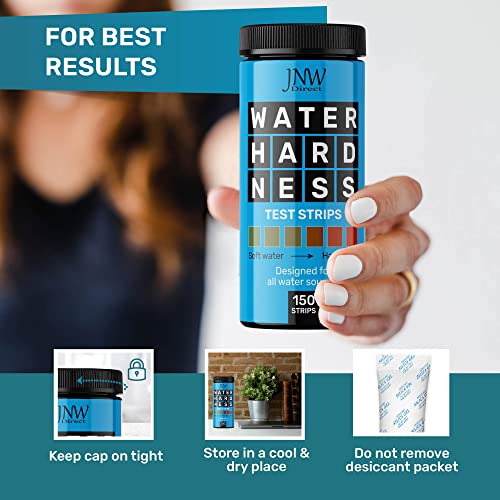 JNW Közvetlen a Víz Keménységi Teszt Csík - Gyors, Pontos Vízlágyító tesztcsíkok - Kemény Víz Teszt Csík eBook - Végső Teszt Készlet