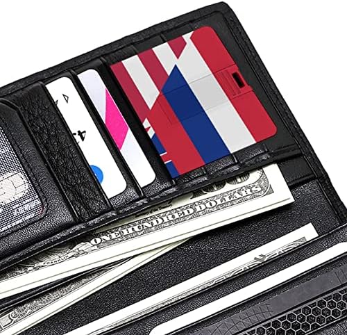 Az amerikai, a Hawaii Állami Zászló Hitel, Bank Kártya, az USB Flash Meghajtók Hordozható Memory Stick Kulcsot Tároló Meghajtó 32G