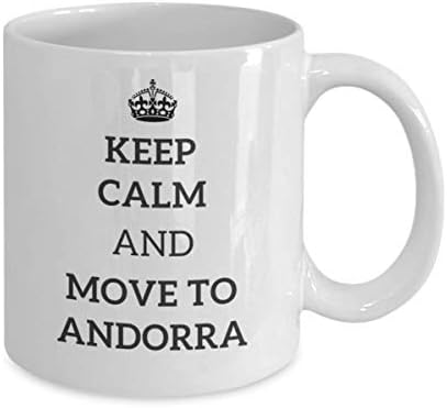 Nyugalom emberek, Andorra Tea Csésze Utazó Munkatársa, Barátja, Ajándék Ország Bögre Jelen