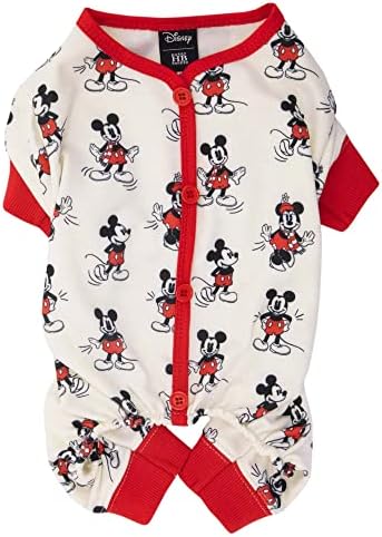 Harry Barker Disney Természetes Mickey & Minnie Pizsama Kutyák számára - X-Kicsi