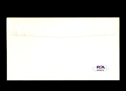 Charlie Keller PSA DNS-Coa Aláírt 1985 FDC Cache Autogramot