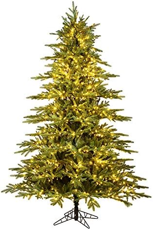Vickerman 4.5' Kamas Fraser Mesterséges Fenyő karácsonyfa, Mely 750 Meleg Fehér Alacsony Feszültség 3 mm-es LED - Lámpák, Szezonális