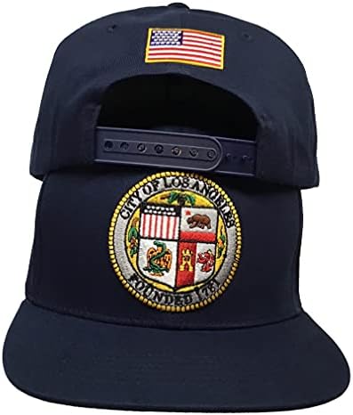 Alkalmazottak Club of California Los Angeles 2 Logók Haditengerészet Snapback Sapka, Olíva Zöld, Egy Méret