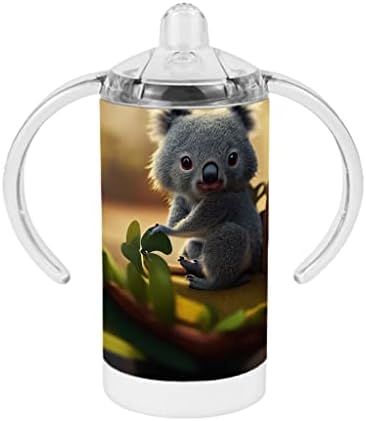 Koala Nyomtatás Cumisüveget Témájú Baba Cumisüveget - Grafikus Csőrös Pohár