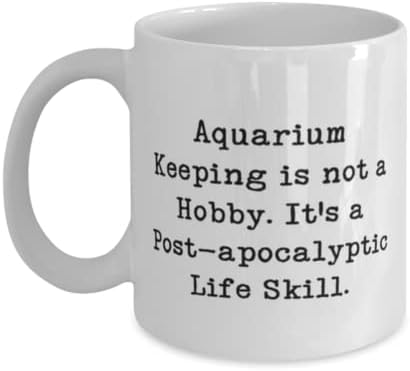 Akváriumi Tartása nem egy Hobbi. Ez egy Poszt-apokaliptikus. Akváriumi Tartása 11oz 15oz Bögre, Király Akváriumban Tartani Ajándékok,