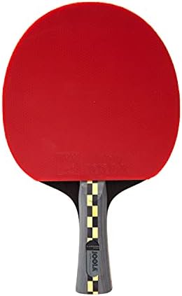 JOOLA Szén-Pro Professzionális Ping-Pong Lapát - Ütő Carbonwood Technológia & Vörös/Fekete JOOLA 4 Gumi - asztalitenisz Ütő Tervezett