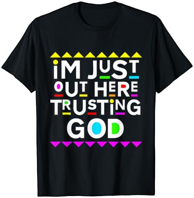 Én Csak Itt Bízva Isten Ing 90-es évek Stílusú Póló